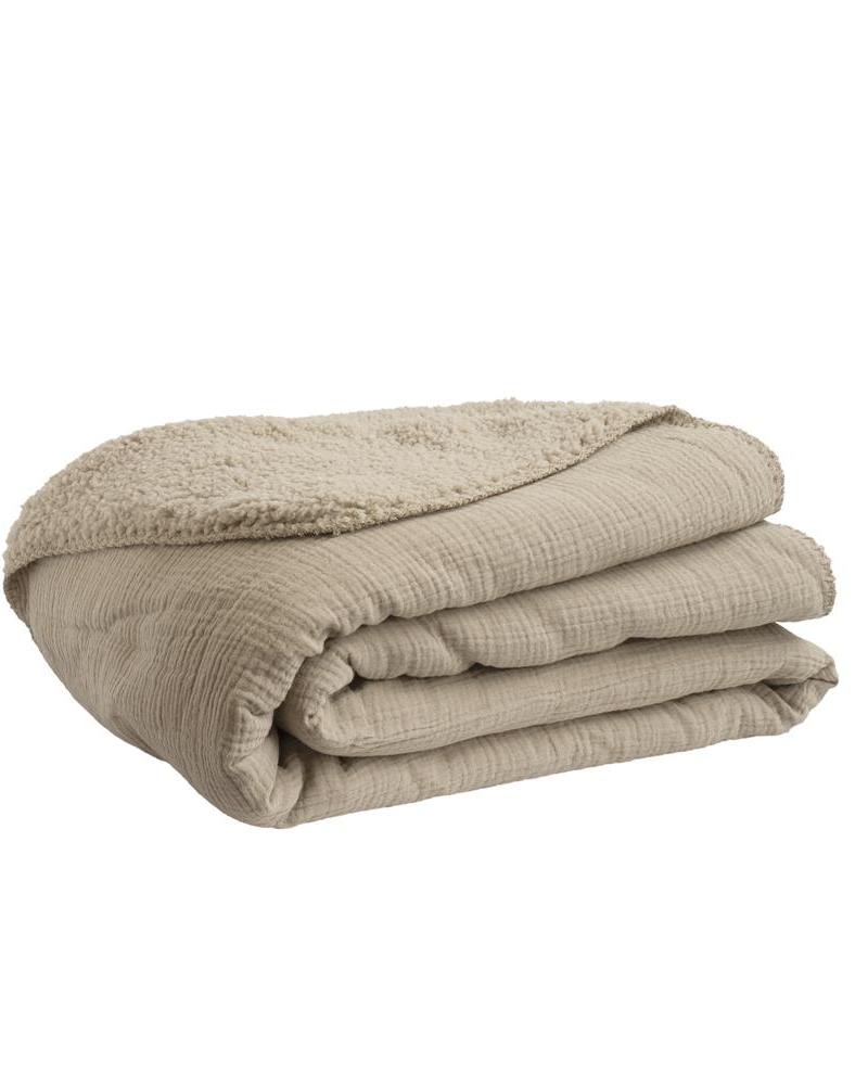 Decke Musselin Teddy