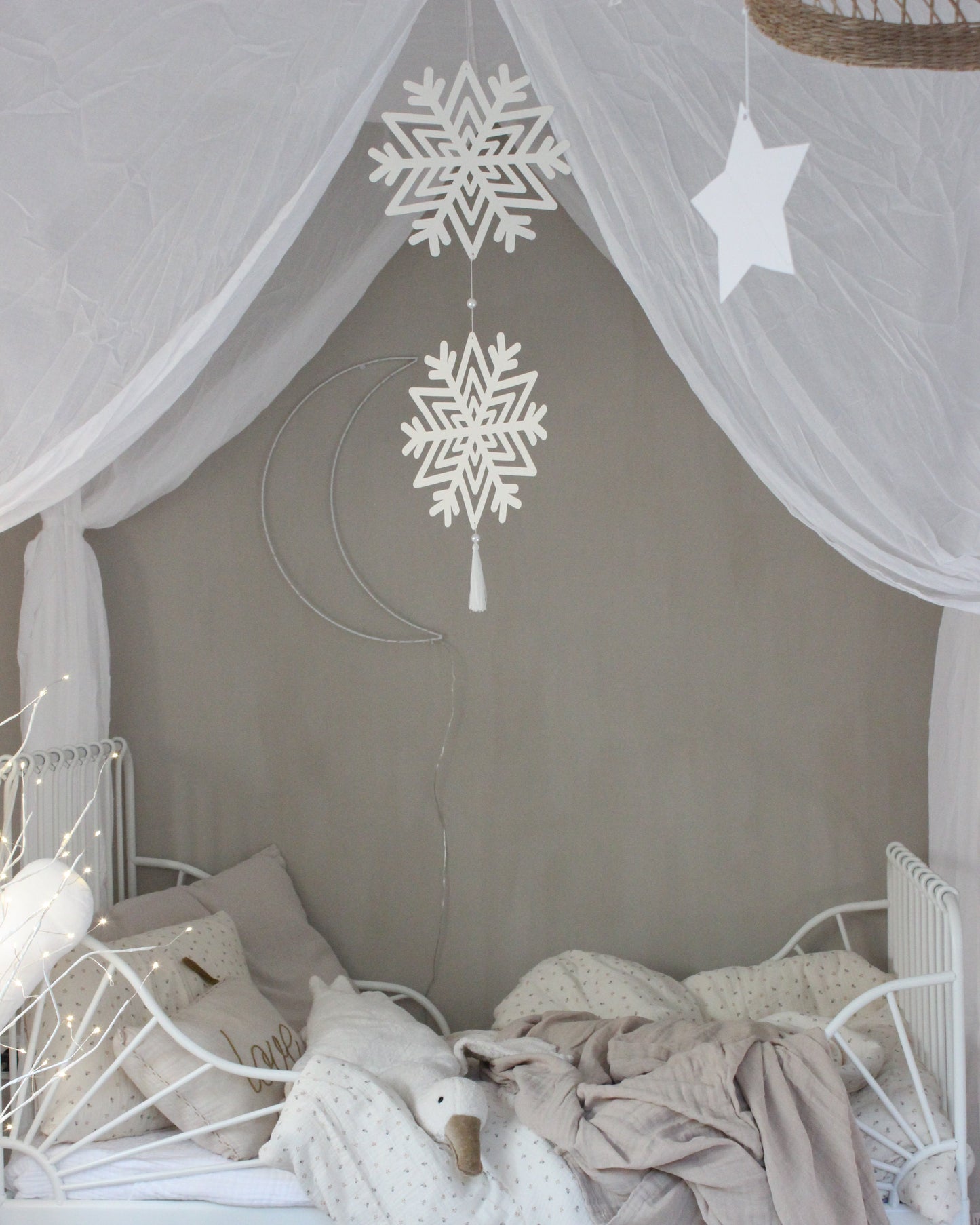 Schneeflocke Papier