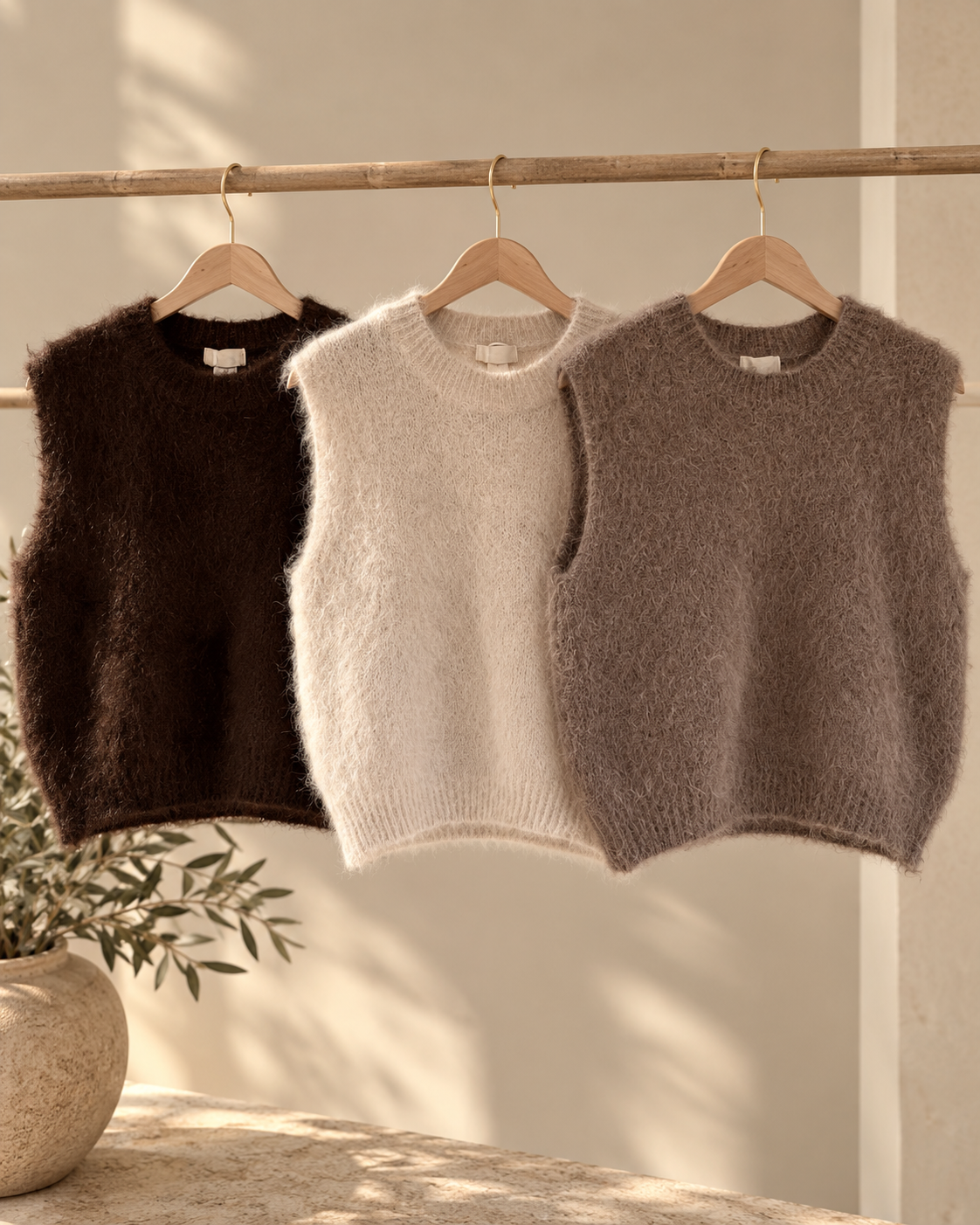 Mohair Pullunder