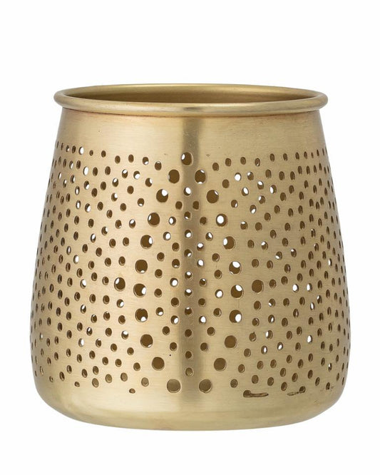 Teelichthalter gold Bloomingville