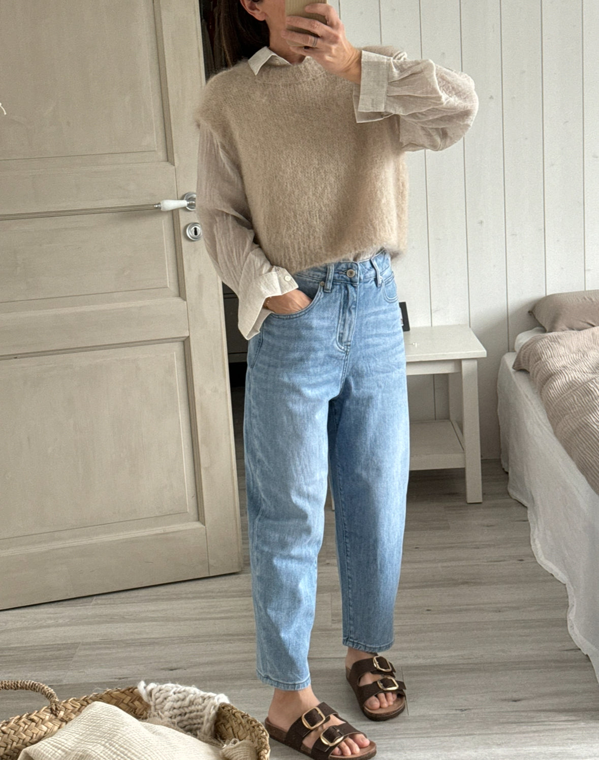 Mohair Pullunder