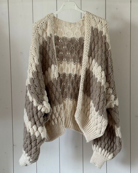 Strickjacke Bubble