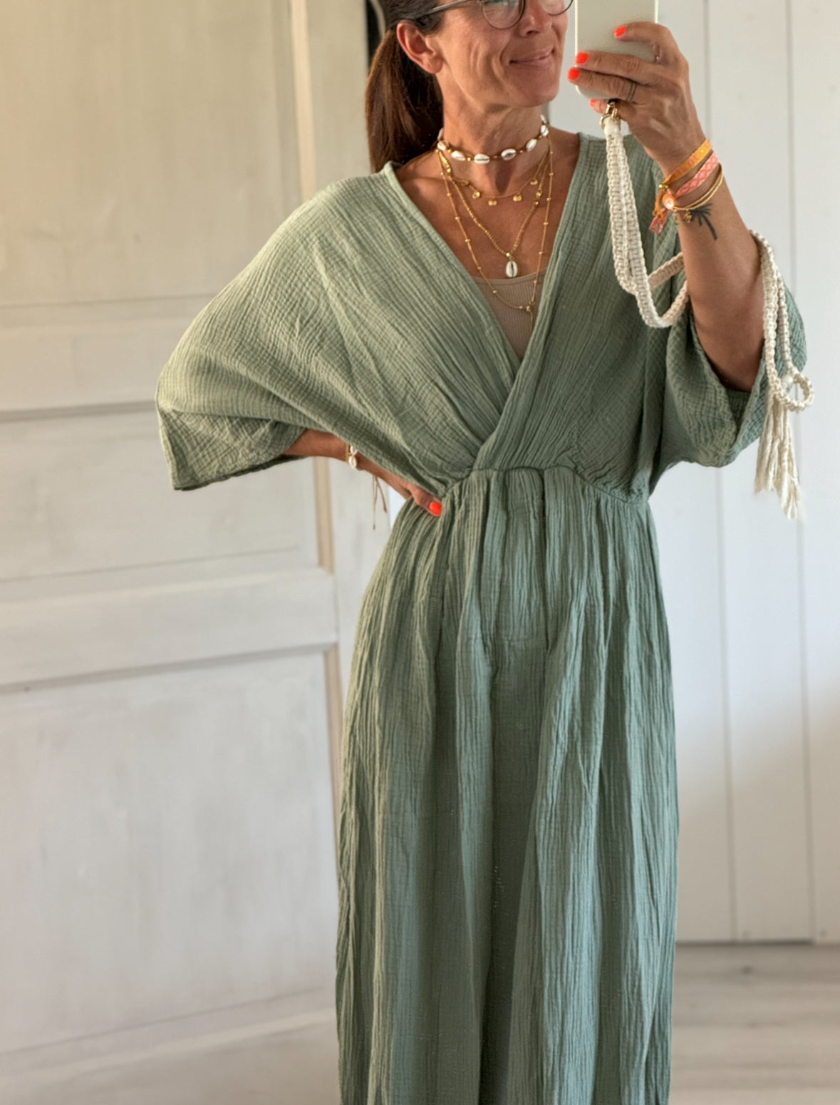 Musselin Kleid Katie