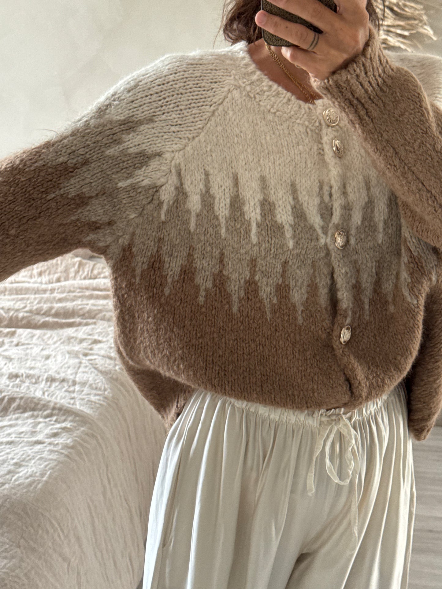 Strickjacke Fjord