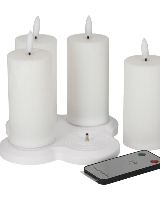 Led Kerzen weiß