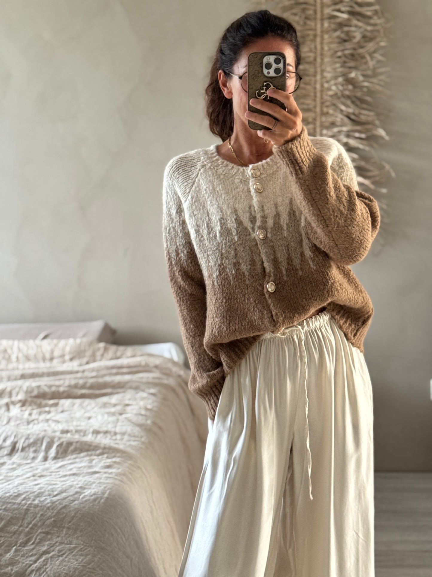 Strickjacke Fjord