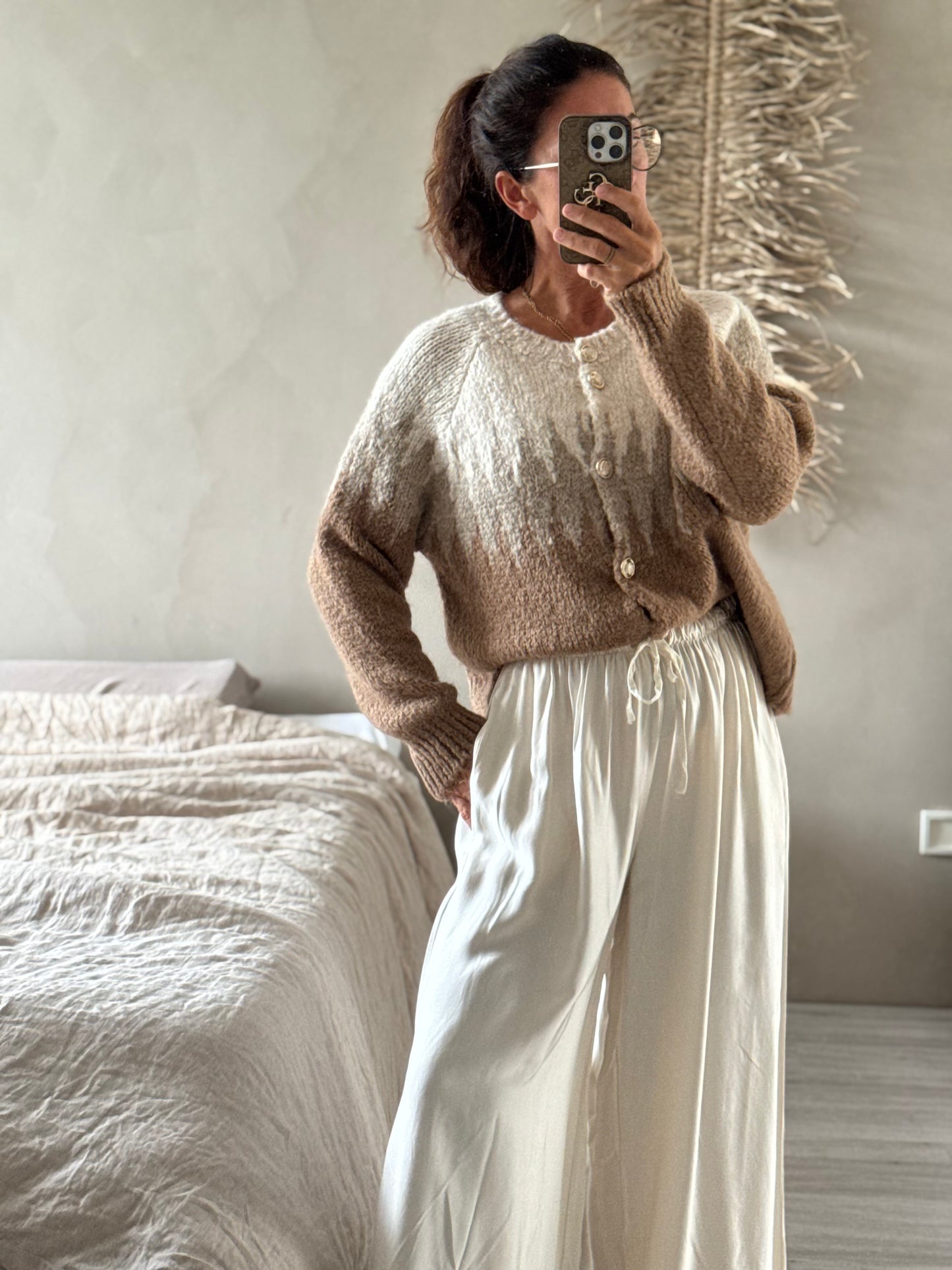 Strickjacke Fjord