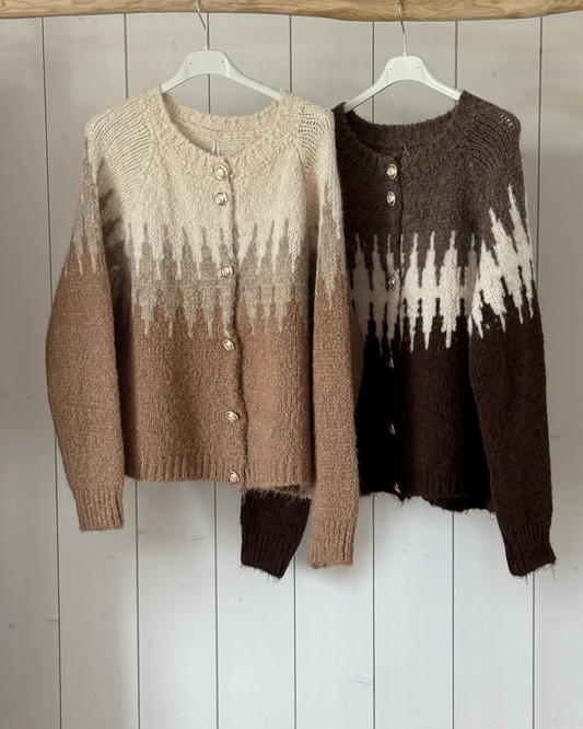 Strickjacke Fjord
