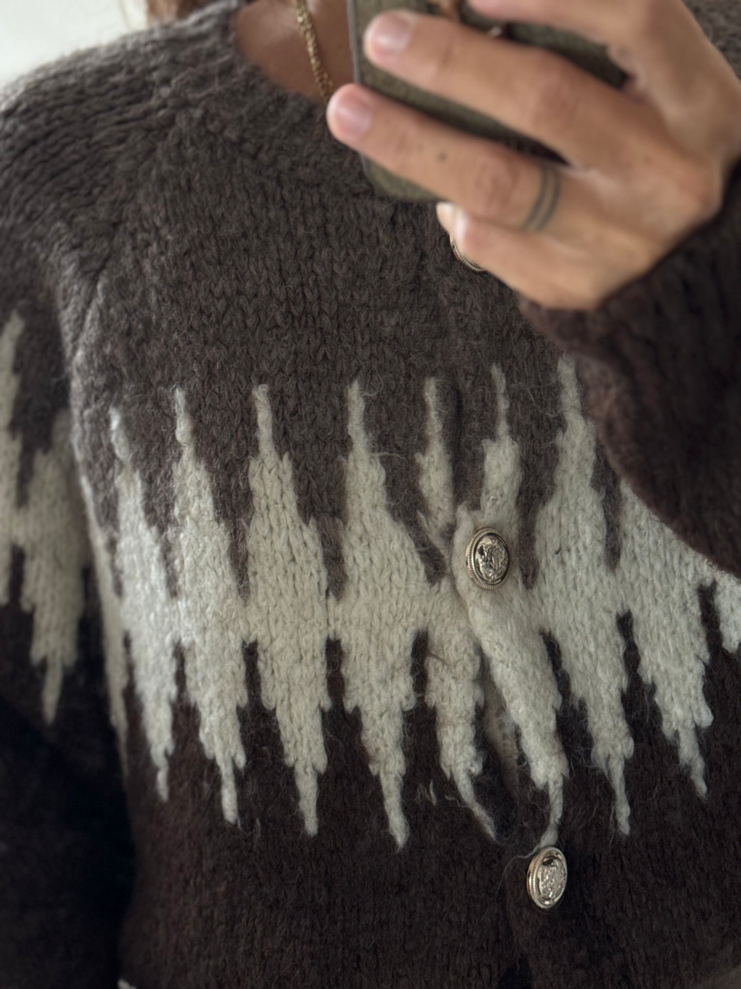 Strickjacke Fjord