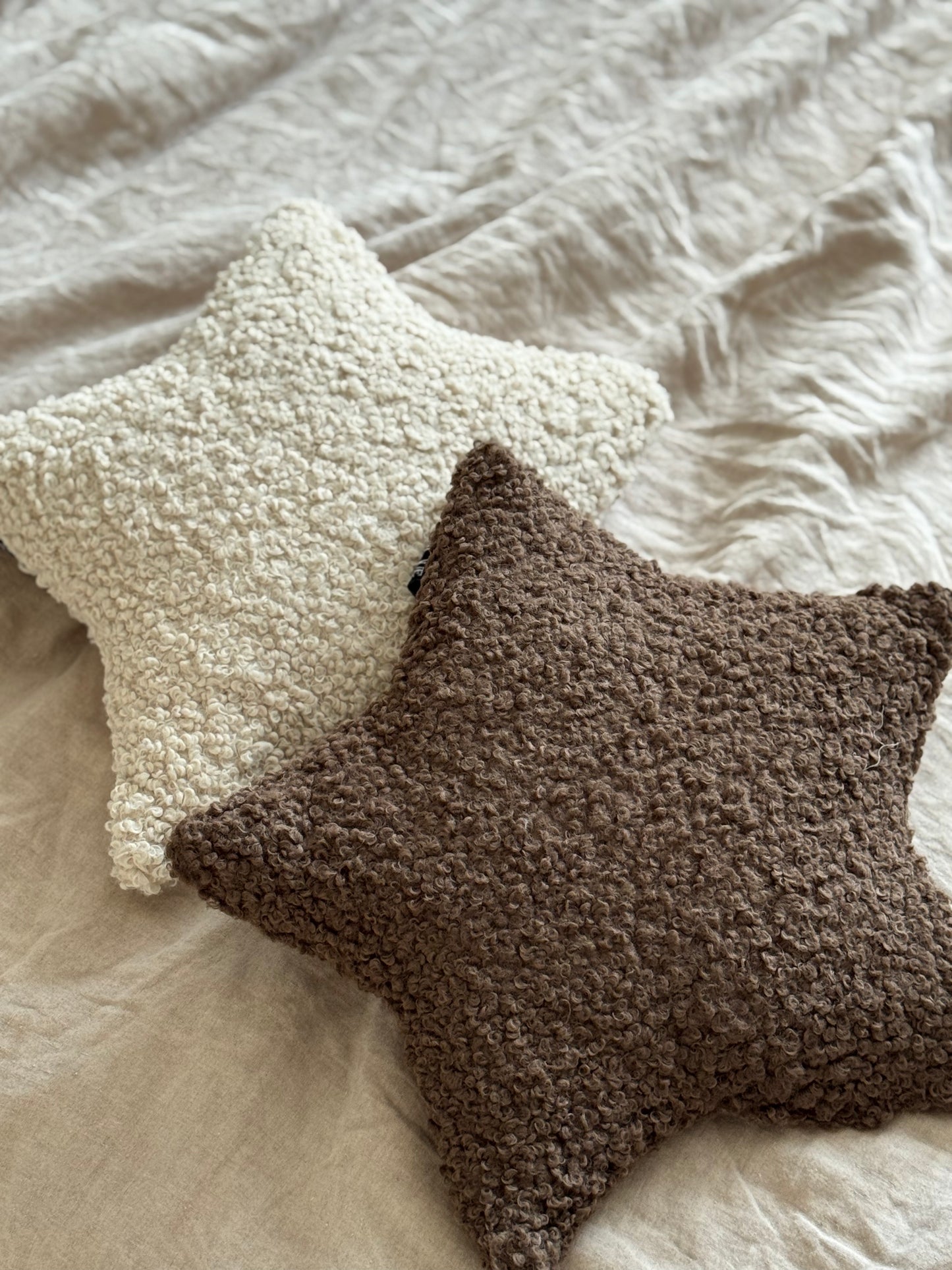 Sternkissen Boucle