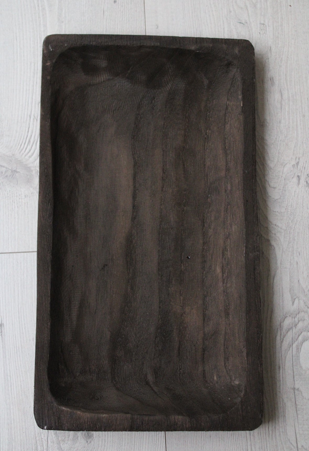 Holzschale dunkelbraun