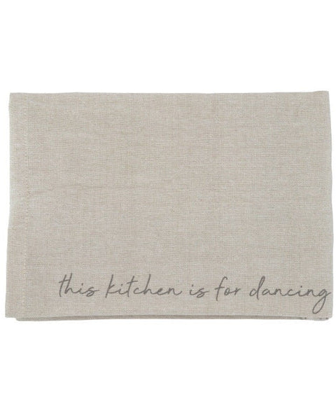 Geschirrtuch this Kitchen is for dancing